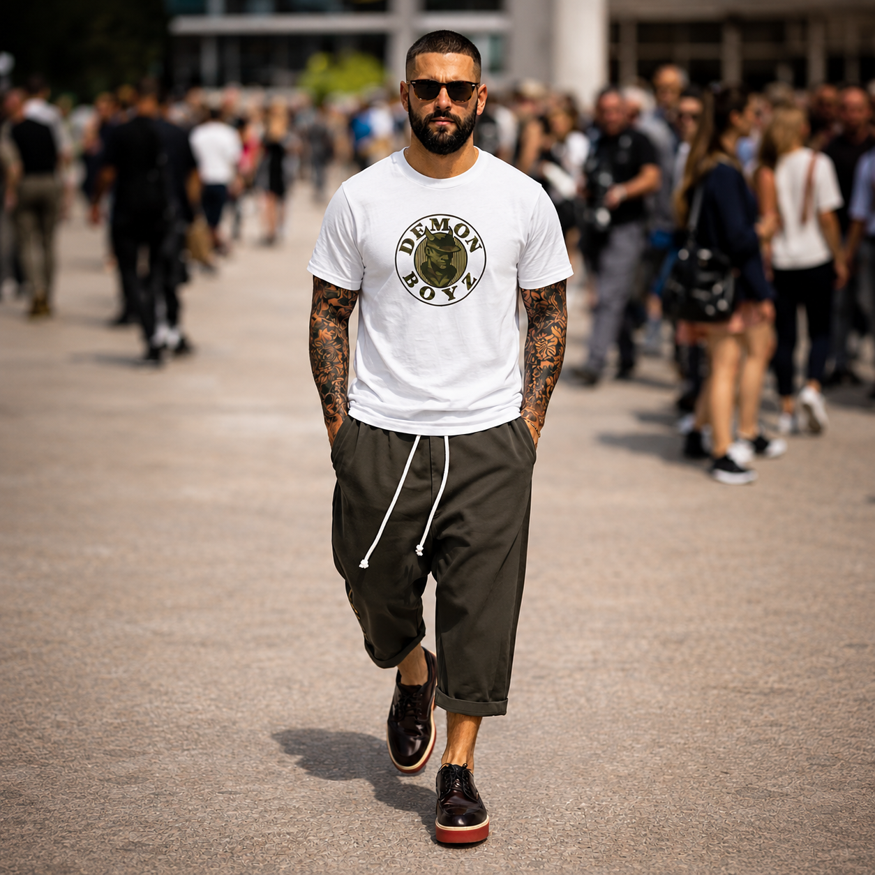 Demon Boyz t-shirt camouflage