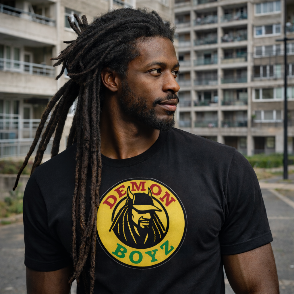 Demon Boyz t-shirt Rasta edition