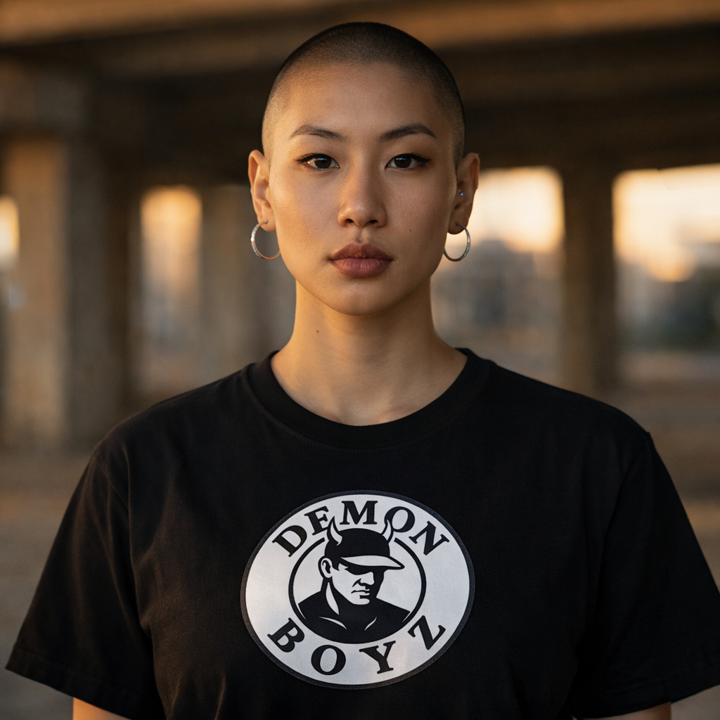 Demon Boyz t-shirt monochrome